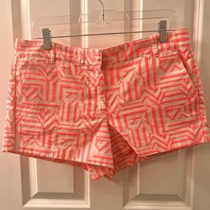 J Crew hot pink shorts